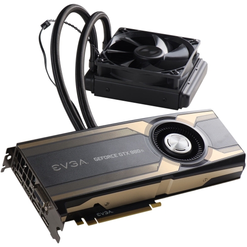 6G-P4-1996-KR EVGA GeForce GTX 980 Ti Graphic Card 1.14 GHz Core 1.23 GHz Boost Clock 6GB GDDR5 PCI Express 3.0 x16 Dual Slot Space Required