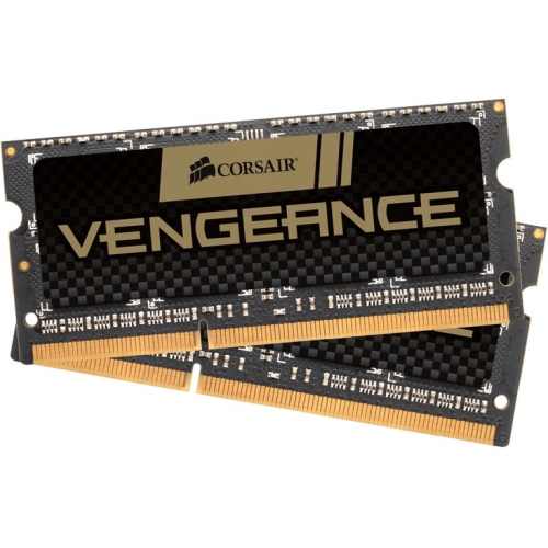 CMSX8GX3M2C2133C11 Corsair Vengeance 8GB Kit (2 X 4GB) PC4-17000 DDR4-2133MHz non-ECC Unbuffered CL11 (11-11-11-31) 260-Pin SoDimm 1.35V Memory