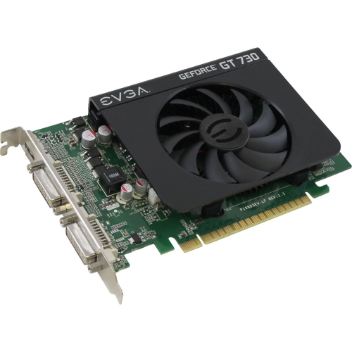 04G-P3-2739-KR EVGA Nvidia GeForce GT 730 4GB GDDR3 128-Bit Mini-HDMI / DVI-I PCI-Express 2.0 Video Graphics Card