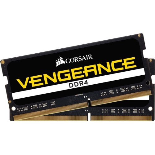 CMSX8GX4M2A2666C18 Corsair Vengeance Series 8GB Kit (2 X 4GB) PC4-21300 DDR4-2666MHz non-ECC Unbuffered CL18 (18-19-19-39) 260-Pin SoDimm 1.2V Memory