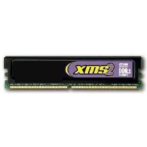 CM2X512A-6400 Corsair XMS2 512MB PC2-6400 DDR2-800MHz non-ECC Unbuffered CL5-5-5-12 240-Pin DIMM Memory Module