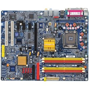 GA-8I925X-G Gigabyte Socket LGA 775 Intel 925X + ICH6R Chipset Intel Pentium 4 Processors Support DDR2 4x DIMM 4x SATA 1.50Gb/s ATX Motherboard (Refurbished)