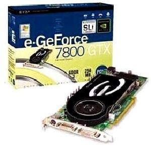 256P2N538AX EVGA e-GeForce 7800 GTX PCI-Express Video Graphics Card
