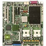 X6DH8-G SuperMicro Dual Socket FC-mPGA4 Intel E7520 Chipset Dual 64-Bit Intel Xeon Processors Support DDR 8x DIMM 2x SATA Extended-ATX Server Motherboard (Refurbished)