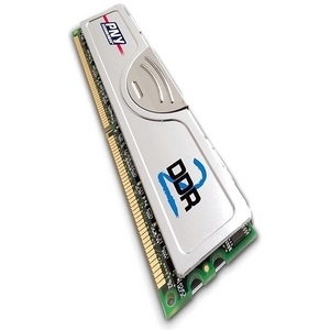 D21GX80GMR PNY 1GB Kit (2 X 512MB) PC2-8000 DDR2-1000MHz CL5 240-Pin DIMM Memory