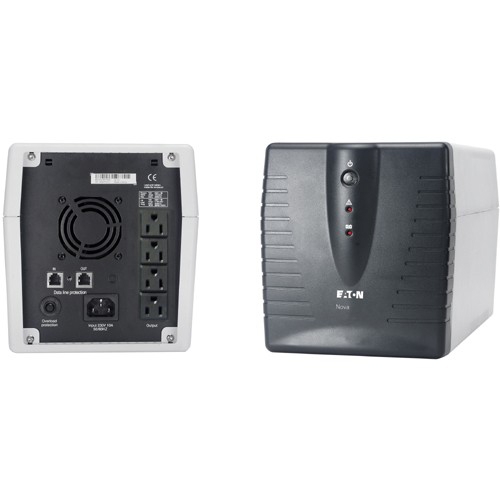 81111 Eaton Nova AVR 1100 VA with USB port, 120V 1100VA/660W 1 Minute Full Load 4 x NEMA 5-15R (Refurbished)