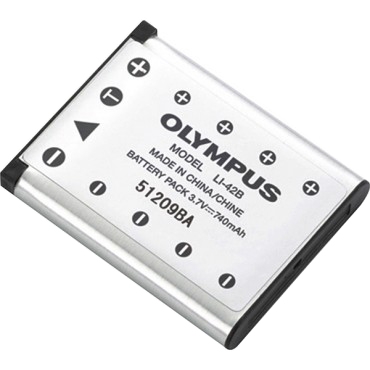 202034 Olympus LI-42B Lithium Ion Digital Camera Battery Lithium Ion (Li-Ion) 3.7V DC (Refurbished)