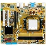 M2N-VM DVI ASUS Socket AM2+/AM2 Nvidia GeForce 7050PV/ nForce 630a Chipset AMD Phenom FX/ Phenom/ Athlon 64 X2/ Athlon 64 FX/ Athlon 64/ AMD Sempron Processors Support DDR2 4x DIMM 4x SATA 3.0Gb/s Micro-ATX Motherboard (Refurbished)