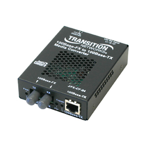 J/FE-CF-04(SMLC)-NA Transition Just Convert-it Stand-alone Media Converter Fiber Media Converter Fast Ethernet 100base-fx, 100base-tx Rj-45 / Lc Single Mode Up To 12.4 Miles 1310 Nm