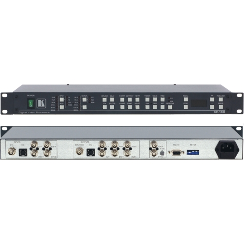 SP-10D Kramer Video Processor Functions: Video Processing, Signal Conversion NTSC, PAL, SECAM Rack-mountable