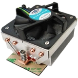 F557 Dynatron Cooling Fan/Heatsink 1 x 77 mm 4500 rpm Dual Ball Bearing Socket F LGA-1207 Compatible Processor Socket