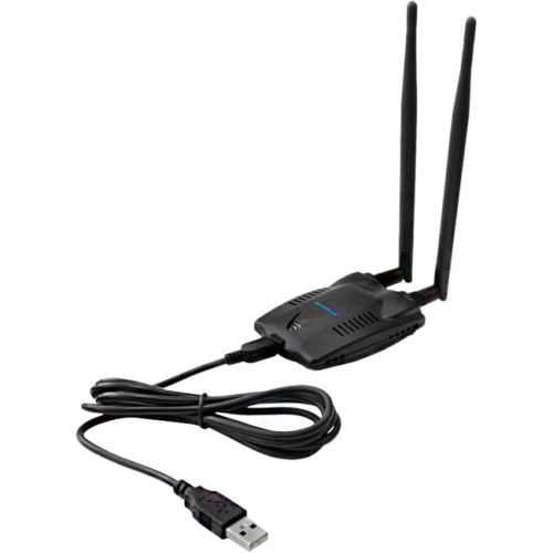 PL-U15010N Premiertek POWERLINK IEEE 802.11n Wi-Fi Adapter USB 150 Mbit/s 2.50 GHz ISM 4921.3 ft Indoor Range External (Refurbished)
