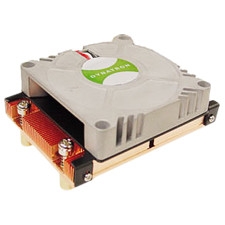 H38G Dynatron Cooling Fan/Heatsink 1 x 70 mm 5800 rpm Dual Ball Bearing Socket 604 Compatible Processor Socket Copper