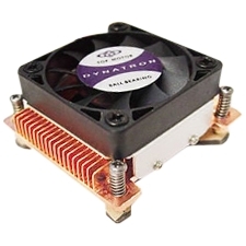 I31G Dynatron Cooling Fan/Heatsink 1 x 40 mm 5500 rpm Dual Ball Bearing Socket 479 Compatible Processor Socket Copper