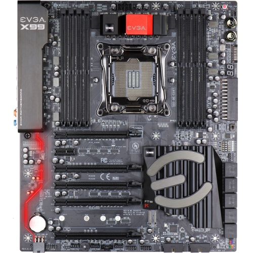 151-BE-E097-KR EVGA X99 FTW K Desktop Motherboard Intel X99 Chipset Socket LGA 2011-v3 (Refurbished)
