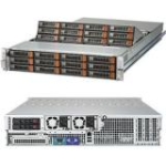 SSG-6028R-E1CR24L Supermicro SuperStorage 6028R-E1CR24L Barebone System 2U Rack-mountable Intel C612 Chipset Socket R3 LGA-2011 2 x Processor Support Black 3TB DDR4 SDRAM DDR4-2400/PC4-19200 Maximum RAM Support Serial ATA/600, 12Gb/s SAS RAID Supported Controller ASPEED AST2400 Integrated 24 x Total Bays 24 3.5" Bay(s) 3 x Total Expansion Slots Processor Support (Xeon) Ethernet 3 USB 3.0 Port(s) 2 x 1600 W