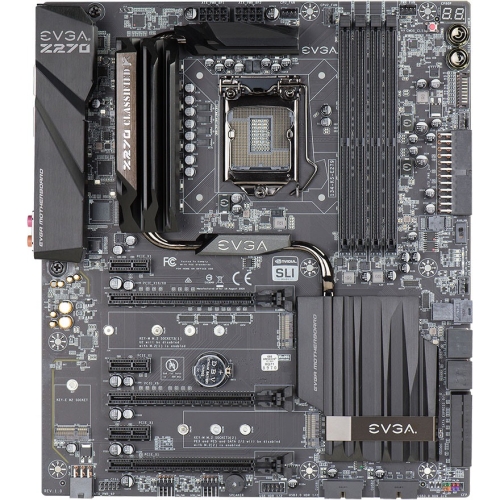 134-KS-E279-KR EVGA Z270 Classified K Desktop Motherboard Intel Z270 Chipset Socket H4 LGA-1151 (Refurbished)