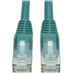 N201-035-GN Tripp Lite Cat6 GbE Gigabit Ethernet Snagless Molded Patch Cable UTP Green RJ45 M/M 35ft 35' Category 6 for Network Device, Network Adapter, Router, Server, Modem, Hub, Switch 128 MB/s Patch Cable 35.10 ft 1 x RJ-45 Male Network 1 x RJ-45 Male Network Gold Plated Contact Green