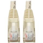 N201-06N-WH Tripp Lite Cat6 GbE Gigabit Ethernet Snagless Molded Patch Cable UTP White RJ45 M/M 6in 6" Category 6 for Network Device, Network Adapter, Router, Server, Modem, Hub, Switch 128 MB/s Patch Cable 5.91" 1 x RJ-45 Male Network 1 x RJ-45 Male Network Gold Plated Contact White