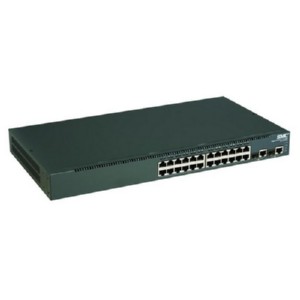 SMC6726AL2 LG-Ericsson TigerSwitch 24-Port 10/100 Managed Switch 24 x 10/100Base-TX, 2 x 1000Base-T (Refurbished)