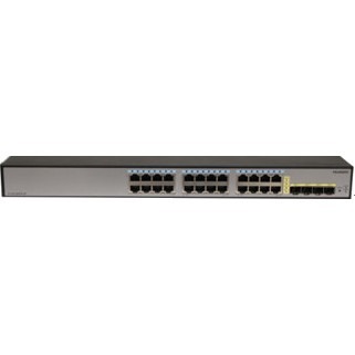 S1700-28GFR-4P-AC Huawei S1700 Series 24-Ports Gigabit Ethernet Web/SNMP-based Switch with 4x Gigabit SFP Ports and AC 110/220V (Refurbished)