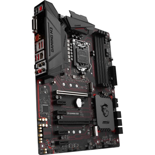 Z270 GAMING M3 MSI Socket LGA 1151 Intel Z270 Chipset 7th/6th Generation Core i7 / i5 / i3 / Pentium / Celeron Processors Support DDR4 4x DIMM 6x SATA 6.0Gb/s ATX Motherboard (Refurbished)
