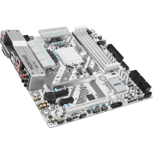 H270M MORTAR ARCTIC MSI Socket LGA 1151 Intel H270 Chipset 7th/6th Generation Core i7 / i5 / i3 / Pentium / Celeron Processors Support DDR4 4x DIMM 6x SATA 6.0Gb/s Micro-ATX Motherboard (Refurbished)