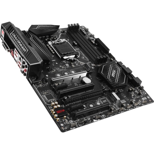 H270 GAMING PRO CARBON MSI Socket LGA 1151 Intel H270 Chipset 7th/6th Generation Core i7 / i5 / i3 / Pentium / Celeron Processors Support DDR4 4x DIMM 6x SATA 6.0Gb/s ATX Motherboard (Refurbished)