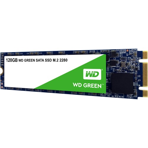 WDS120G2G0B Western Digital Green 120GB TLC SATA 6Gbps M.2 2280 Internal Solid State Drive (SSD)
