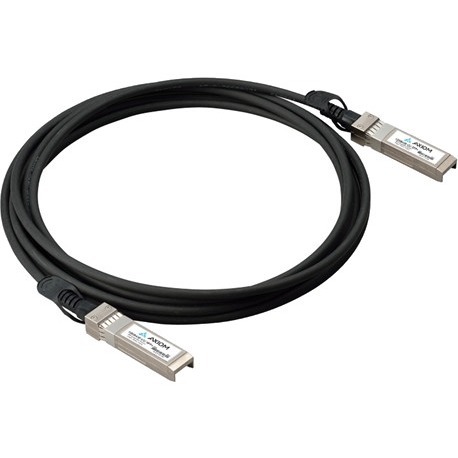 QFXSFP10G3MA-AX Axiom SFP+ to SFP+ Active Twinax Cable 3m Twinaxial for Network Device, Router, Switch 1.25 GB/s 9.84 ft 1 x SFP+ Male Network 1 x SFP+ Male Network Black