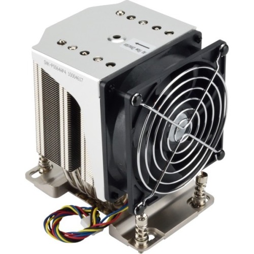 SNK-P0064AP4 Supermicro 4U Active CPU Heat Sink Socket OLGA4094 3800 rpm63.9 CFM 38 dB(A) Noise Ball Bearing 4-pin PWM Socket SP3 Compatible Processor Socket Aluminum