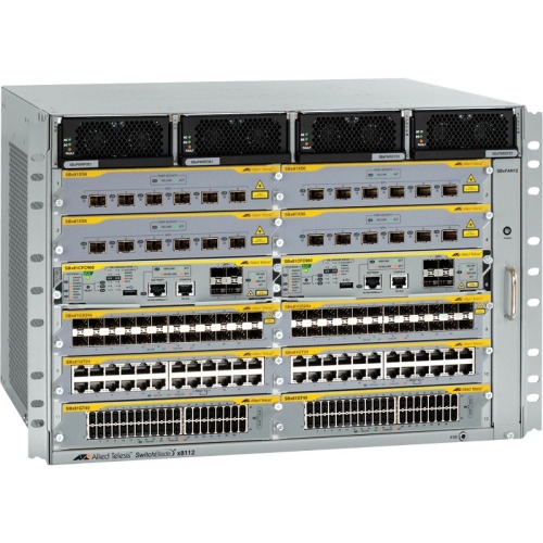 AT-SBX8112-B2 Allied Telesis Next Generation Intelligent Layer 3+ Chassis Switch 12 Expansion Slot Modular 3 Layer Supported Rack-mountable (Refurbished)