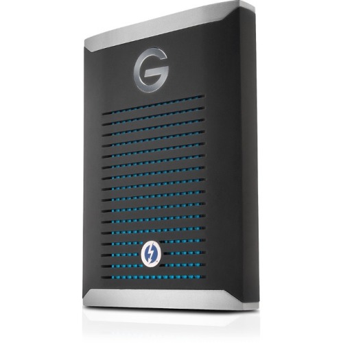0G10310 G-Technology G-DRIVE 500GB Thunderbolt 3 External Solid State Drive (SSD) (Black)