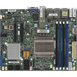 MBD-X10SDV-7TP8F-B SuperMicro X10SDV-7TP8F Socket LGA FCBGA 1667 System On Chipset Intel Xeon D-1587 Processors Support DDR4 4x DIMM 4x SATA3 6.0Gb/s Flex-ATX Server Motherboard (Refurbished)