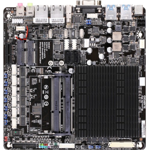 GA-N3160TN Gigabyte Ultra Durable Desktop Motherboard Intel Chipset Intel Celeron N3160 Quad-core (4 Core) 1.60 GHz (Refurbished)