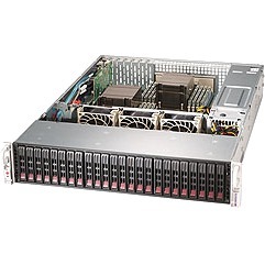 SSG-2029P-ACR24L Supermicro SuperStorage 2029P-ACR24L Barebone System 2U Rack-mountable Intel C624 Chipset Socket P LGA-3647 2 x Processor Support Black 2TB DDR4 SDRAM DDR4-2666/PC4-21300 Maximum RAM Support Serial ATA/600, 12Gb/s SAS RAID Supported Controller ASPEED AST2500 Integrated 24 x Total Bays 24 2.5" Bay(s) 7 x Total Expansion Slots Processor Support (Xeon) 10 Gigabit Ethernet 4 USB 3.0 Port(s) 2 x 1200 W