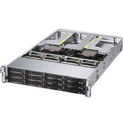 AS-2023US-TR4 Supermicro A+ Server 2023US-TR4 Barebone System 2U Rack-mountable AMD Socket SP3 2 x Processor Support 4TB DDR4 SDRAM DDR4-2666/PC4-21300 Maximum RAM Support Serial ATA/600 ASPEED AST2500 Integrated 14 x Total Bays 12 3.5" Bay(s) 2 2.5" Bay(s) 8 x Total Expansion Slots Processor Support (EPYC) Gigabit Ethernet 3 USB 3.0 Port(s) 2 x 1600 W