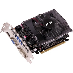 MSI - N630GT-MD2GD3 MSI Nvidia GeForce GT 630 2GB DDR3 SDRAM 128-Bit PCI-Express 2.0 x16 HDMI / VGA Video Graphics Card