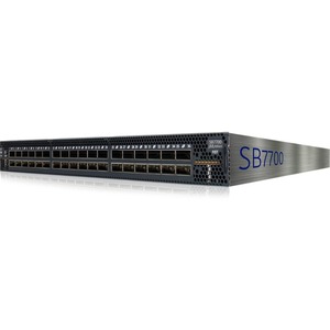 MSB7700-ES2R Mellanox Switch-Ib Based Edr Infiniband 1u Switch, 36-Ports Qsfp28 2 Power Supplies (Ac), X86 Dual Core, Standard Depth, C2p Airflow, Rail Kit, Rohs6 (Refurbished)