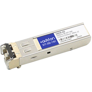 10058-ACC Accortec 100Mbps 1000Base-BX Single-mode Fiber 1310nmTX/1550nmRX LC Connector SFP (mini-GBIC) Transceiver Module for Extreme