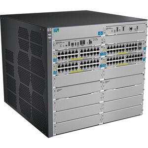 J9639A#ABA-RF HPE - IMSourcing Certified Pre-Owned E8212-92G-PoE Switch Chassis - Manageable - Refurbished - 3 Layer Supported - 9U  (Refurbished)