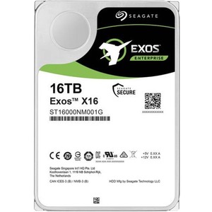 ST16000NM001G-20PK Seagate Exos X16 Enterprise 16TB 7200RPM SATA 6Gbps 256MB Cache (512e) 3.5-inch Internal Hard Drive (20-Pack)