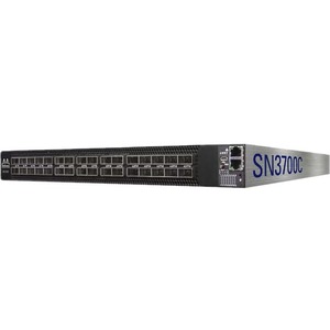MSN3700-CS2FC NVIDIA Spectrum-2 Based 100GbE 1U Open Ethernet Switch with Cumulus Linux 32 QSFP28 Ports 2 Power Supplies (AC) Standard Depth x86 CPU (Refurbished)