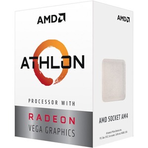 YD3000C6M2OFH AMD Athlon 3000G Dual-Core 3.50GHz 4MB L3 Cache Socket AM4 Processor
