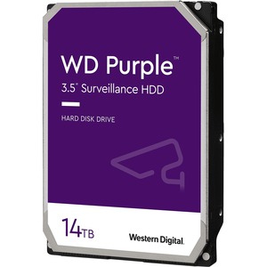 WD140PURZ20PK Western Digital Purple 14TB 7200RPM SATA 6Gbps 256MB Cache (512e) 3.5-inch Internal Hard Drive (20-Pack)