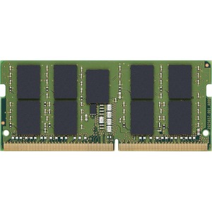 KSM26SED8/32HA Kingston 32GB PC4-21300 DDR4-2666MHz ECC Unbuffered CL19 260-Pin SoDimm 1.2V Dual Rank Memory Module