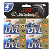 MDV60DU4 JVC Mini Digital Video Cassette (4-Pack)