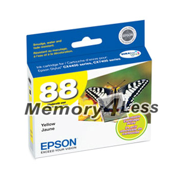 T088420 Epson Yellow Ink Cartridge for Epson Stylus CX4400/CX4450/CX7400/CX7450 Series Printer (Refurbished)