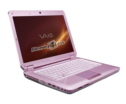 VGN-CS118E/P Sony VAIO Core 2 Duo P8400 2.26GHz 14.1-inch TFT LCD Notebook (Refurbished)