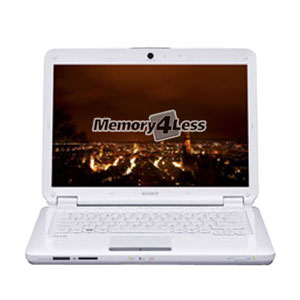 VGN-CS118E/W Sony VAIO 14.1-inch Widescreen Notebook PC (2.26GHz Intel Core 2 Duo Processor P8400 3GB Pre-installed RAM 320GB Hard Drive) (Refurbished)